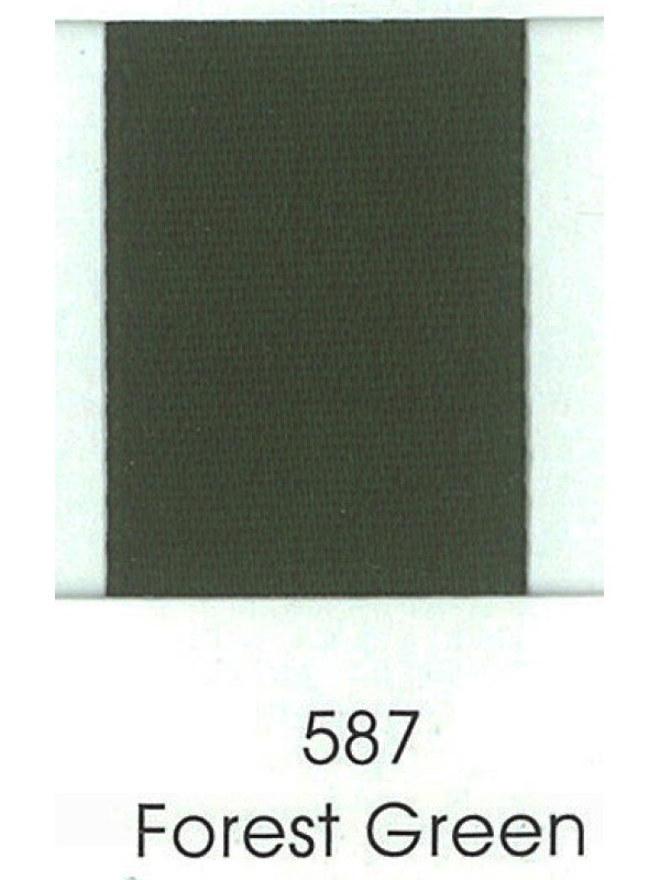 068885 1.5\" Wide Single Face Satin Ribbon, Emerald Green, 4 Yds